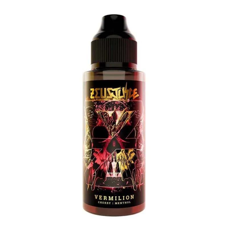 Vermilion-Cherry/Menthol by ZEUS - 100ml - Vape Lab