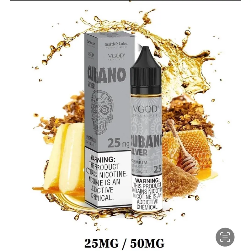 Vgod Cubano Silver 30ml - Vape Lab