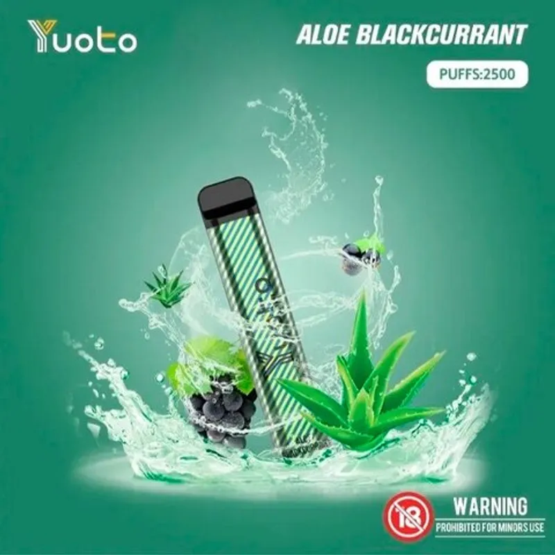 Yuoto Aloe BlackCurrant - Vape Lab