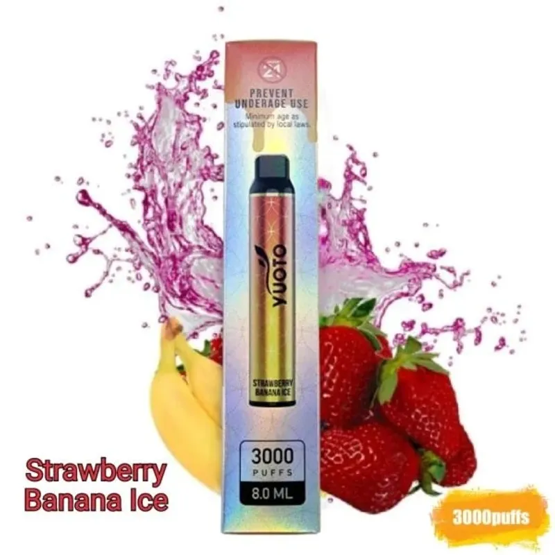 YUOTO LUSCIOUS Strawberry Banana Ice - Vape Lab