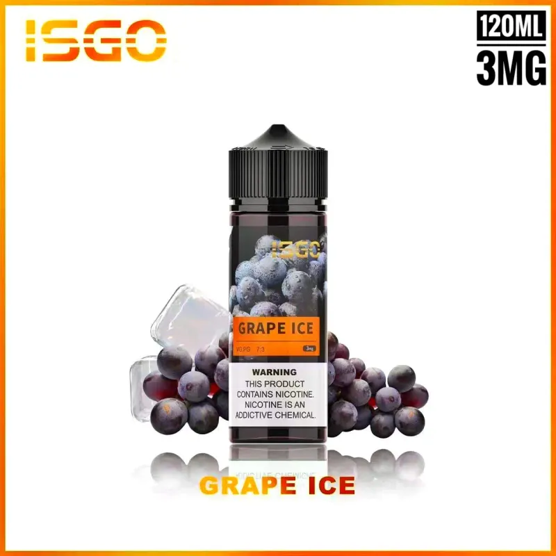 Grape Ice - ISGO E-liquid 120mL