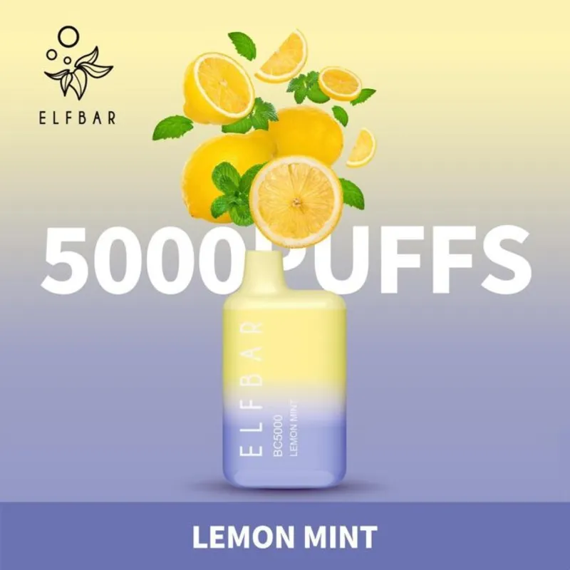 Lemon Mint-Elfbar BC5000