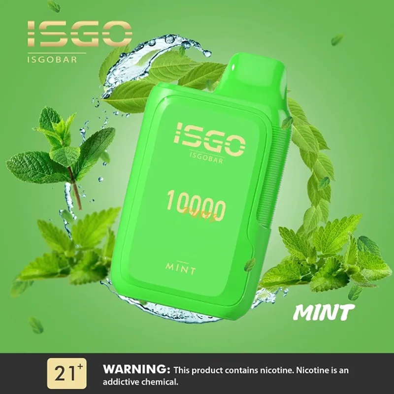Mint-ISGOBAR 10000 Puffs