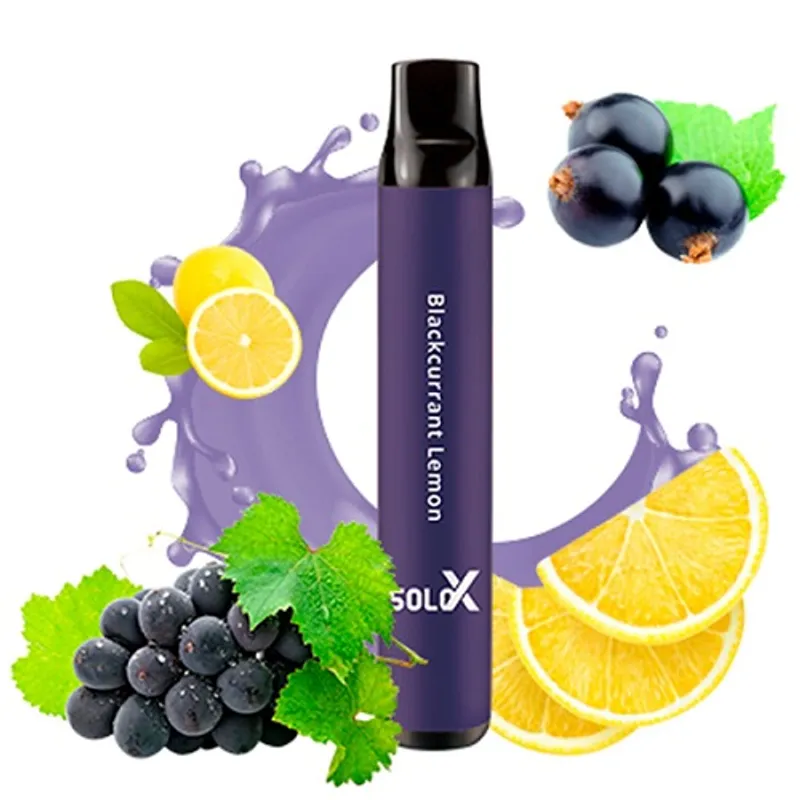 Solo X Blackcurrant Lemon