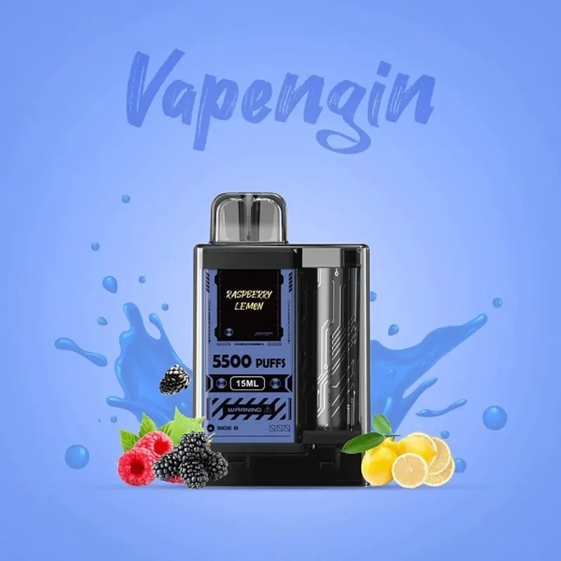 Get a Refreshing Vaping Experience with Vapengin Raspberry Lemon 5500