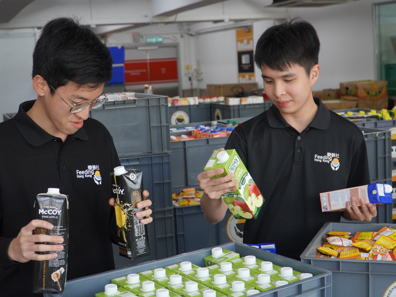 請即報名參加(新倉庫地點- 貨櫃碼頭) 食物捐贈分類檢查義工,成為義工 Volunteer for Warehouse Workout Volunteer now