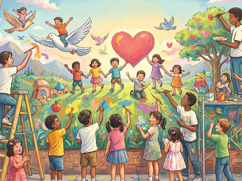 請即報名參加整頓中心！壁畫翻新！，成為義工 Volunteer for  now