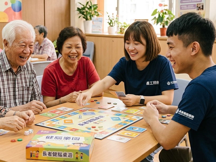 請即報名參加長者桌遊義工服務,成為義工 Volunteer for now