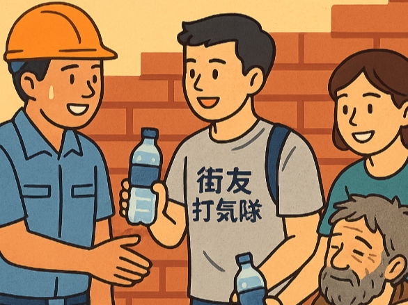 請即報名參加街友打氣隊,成為義工 Volunteer for now