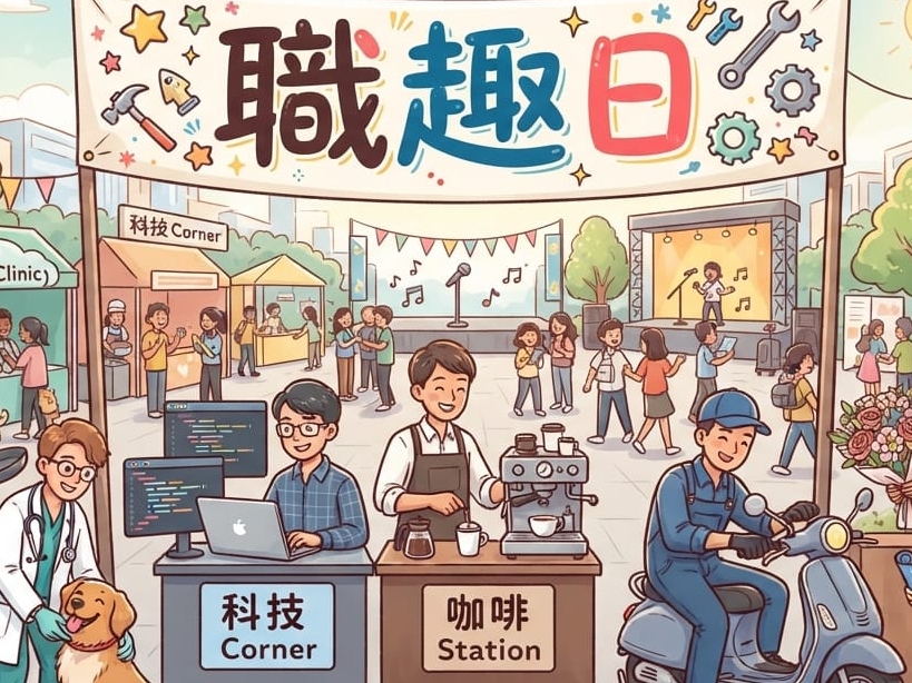 請即報名參加職趣日(3-12-2026)，成為義工 Volunteer for  now
