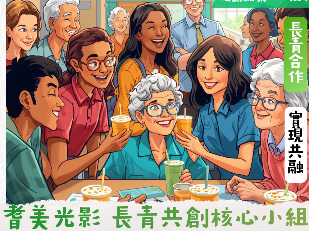 請即報名參加耆美光影 長青共創核心小組,成為義工 Volunteer for now