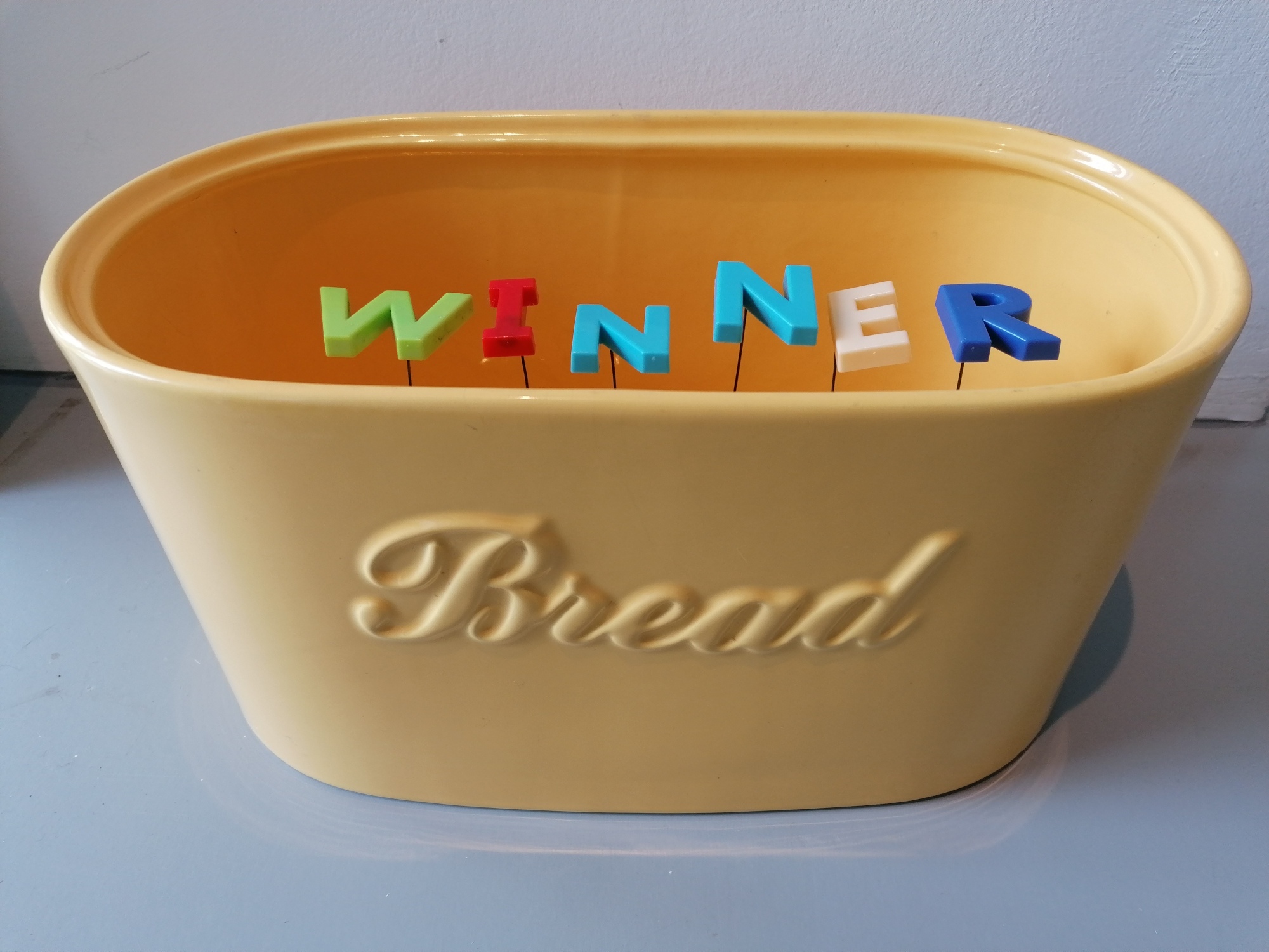 Bread Winner, Amanda Lynch 2019 mixed media