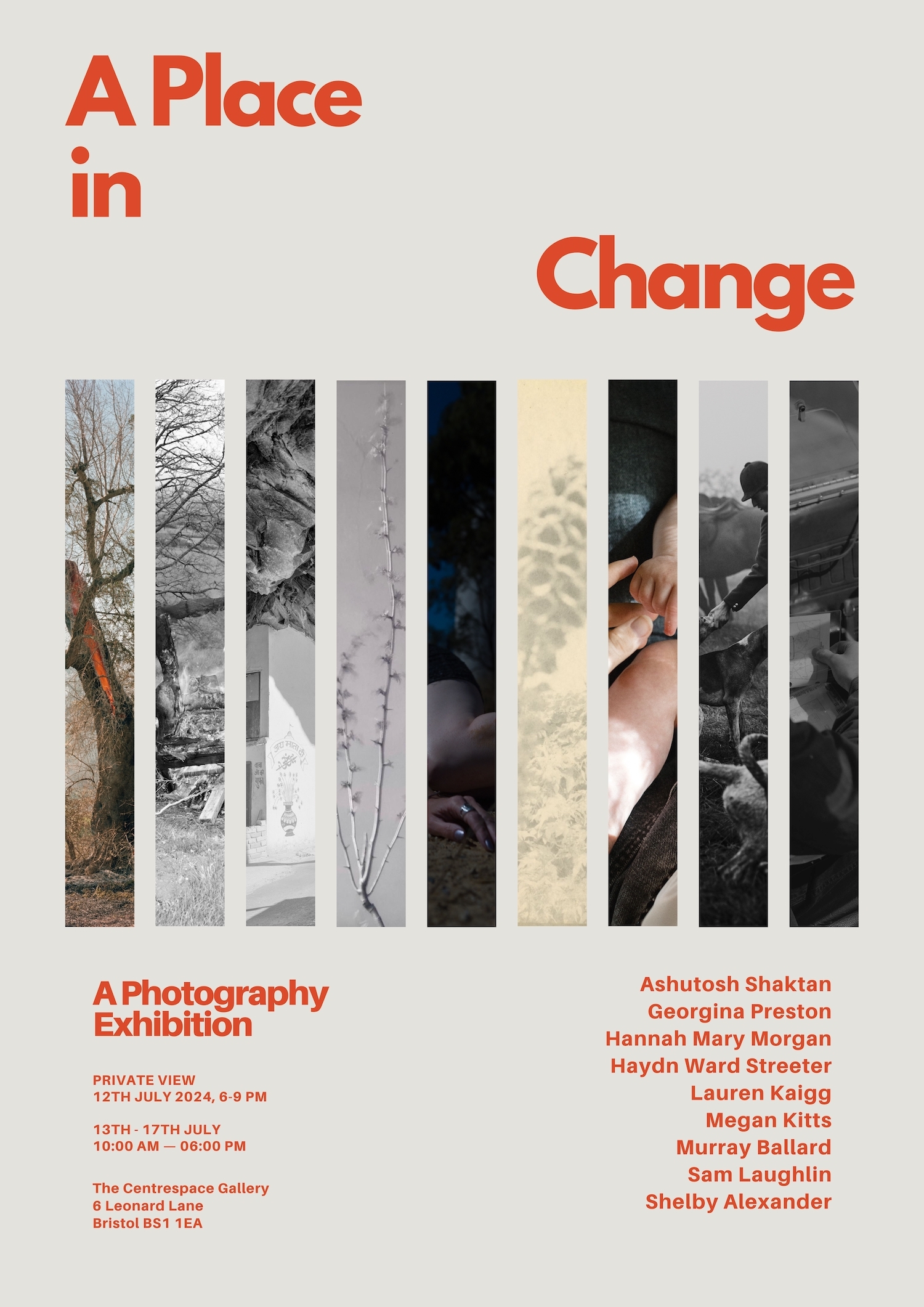 Group exhibition poster