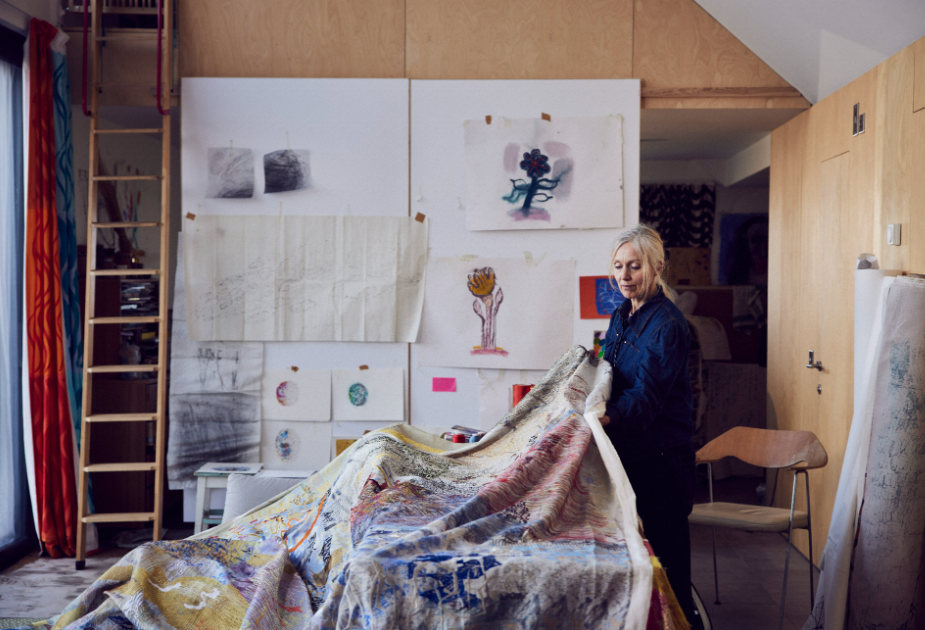 Artist Alice Kettle Photographed by Alun Callender for The Crafts Council