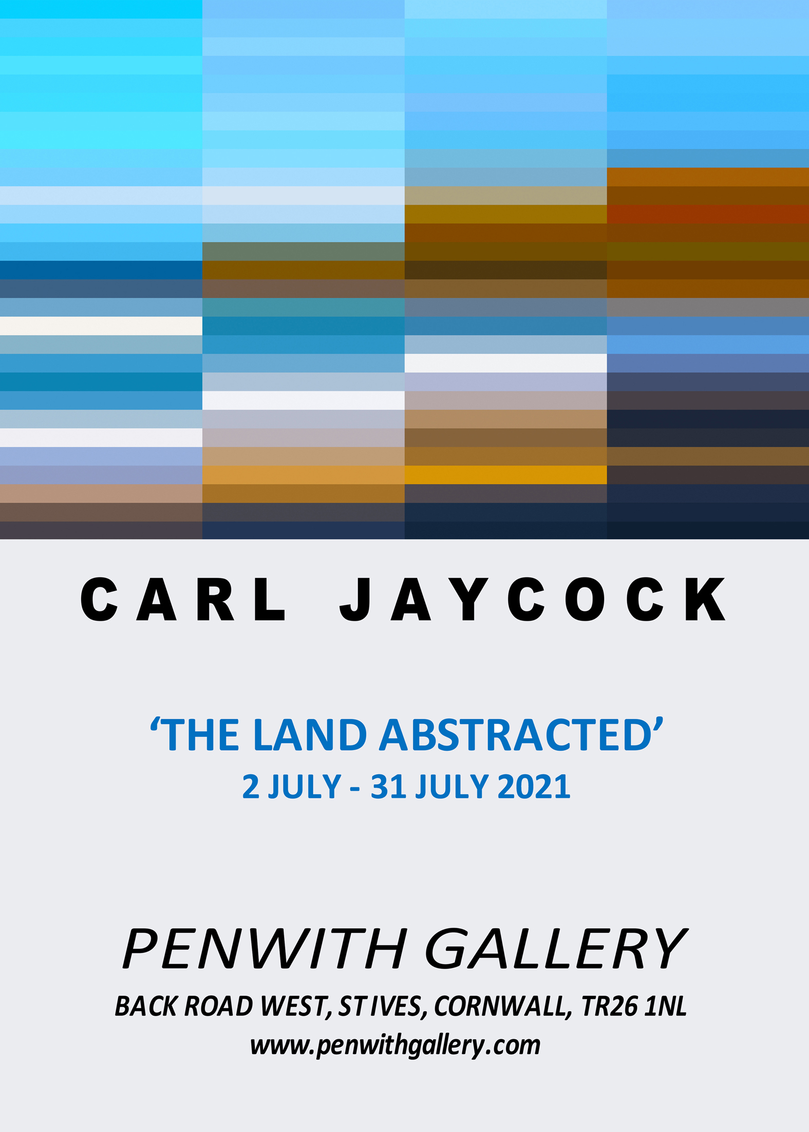 CARL JAYCOCK exhi POSTER PENWITH GALLERY