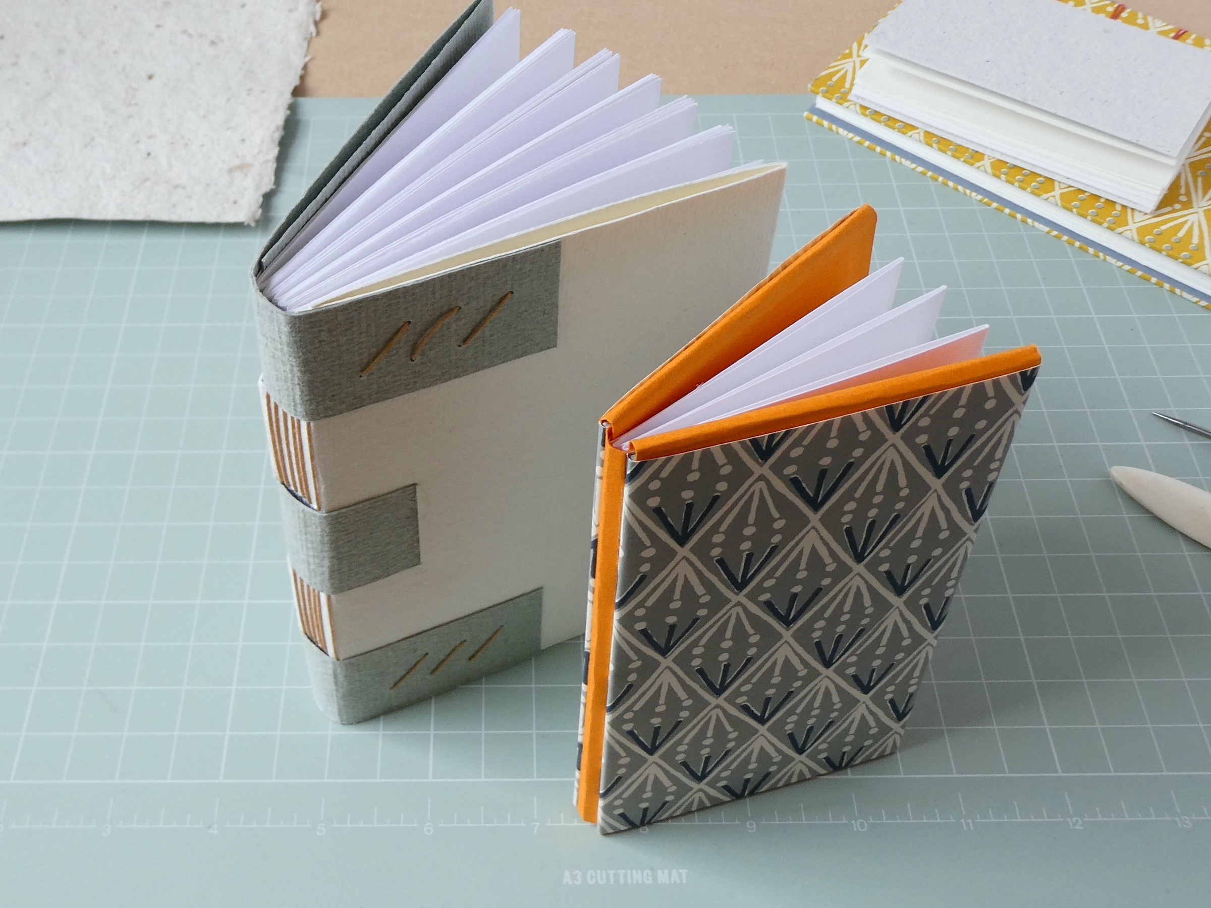 Celandine Books workshop crossed structure and everlasting fold resized
