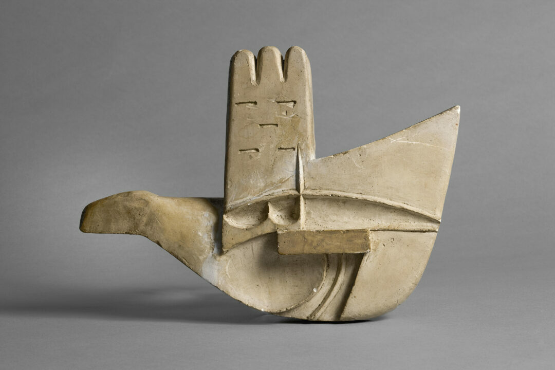 Le Corbusier Chandigarh the Open Hand maquette 1956 Image courtesy of Drawing Matter 1