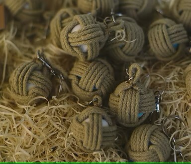 Keyring monkey fist knot workshop with ed crumpton