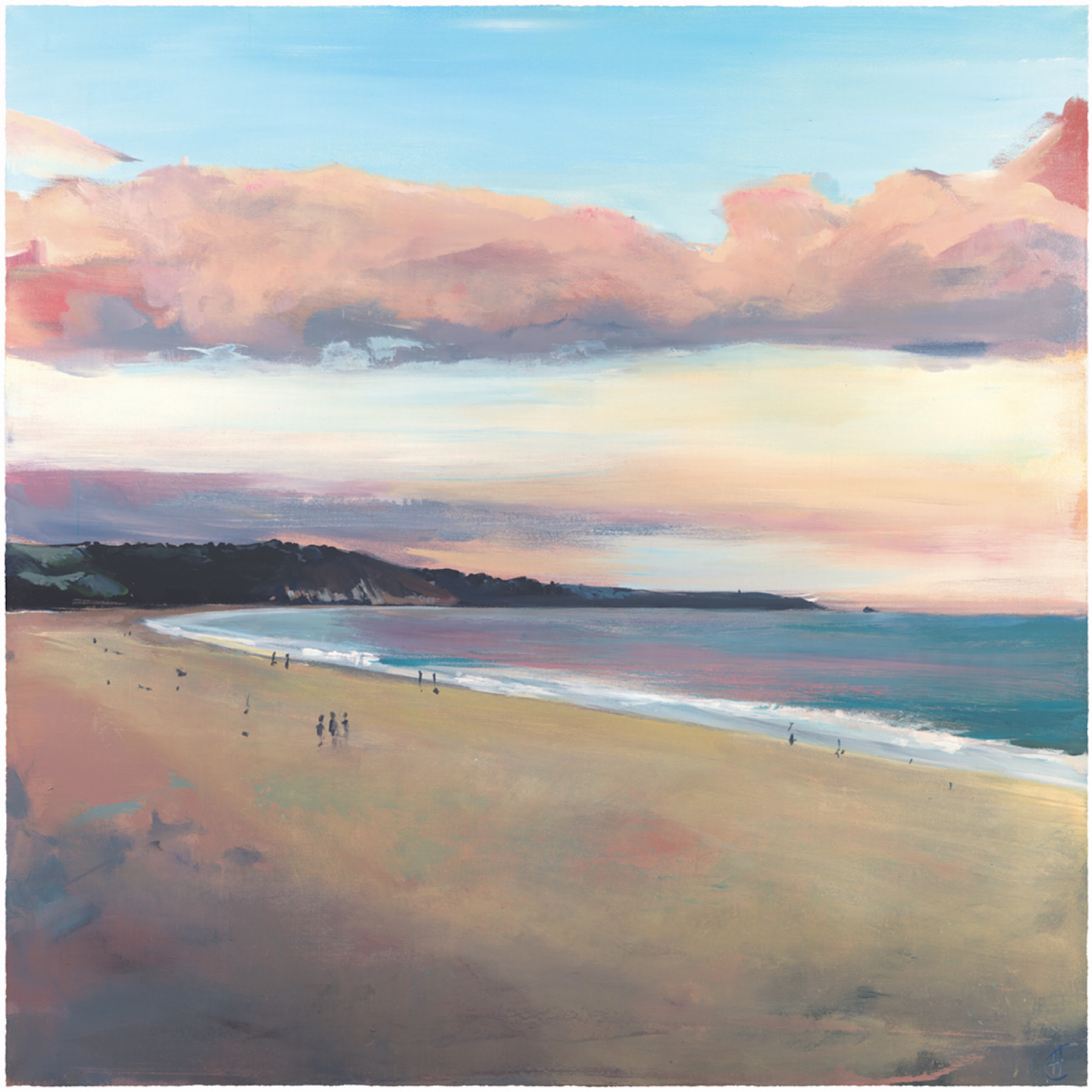 Helenaclews torcrosssunset 100x100cm hh l0ypa5