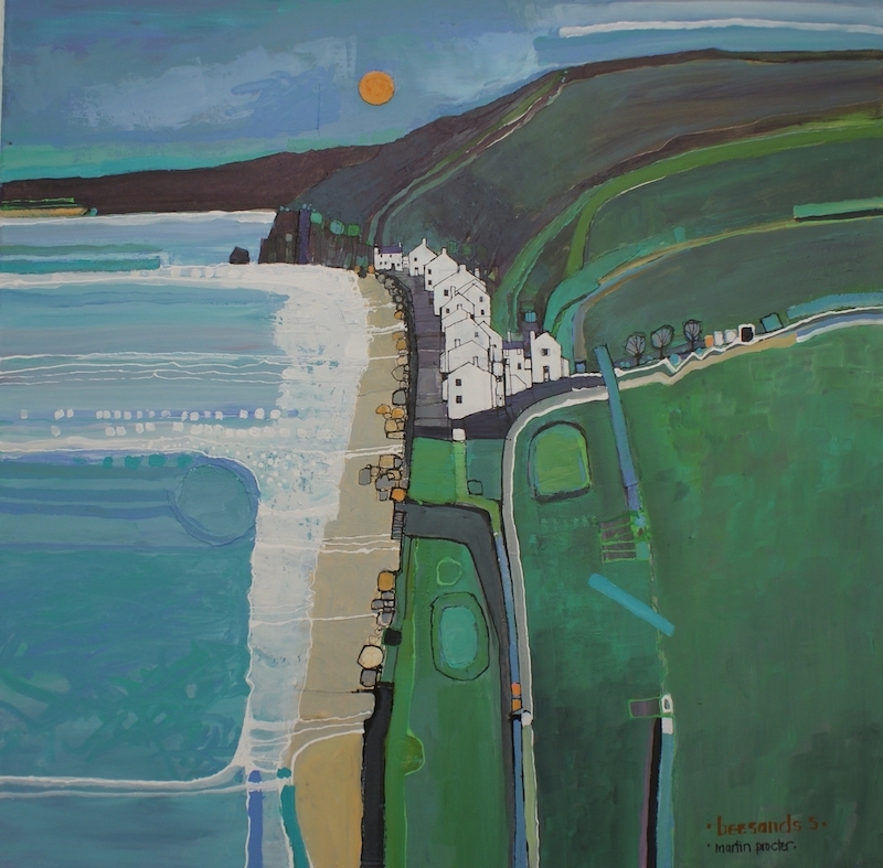 Martin Procter Beesands 5 100x100cm Mixed media 5950