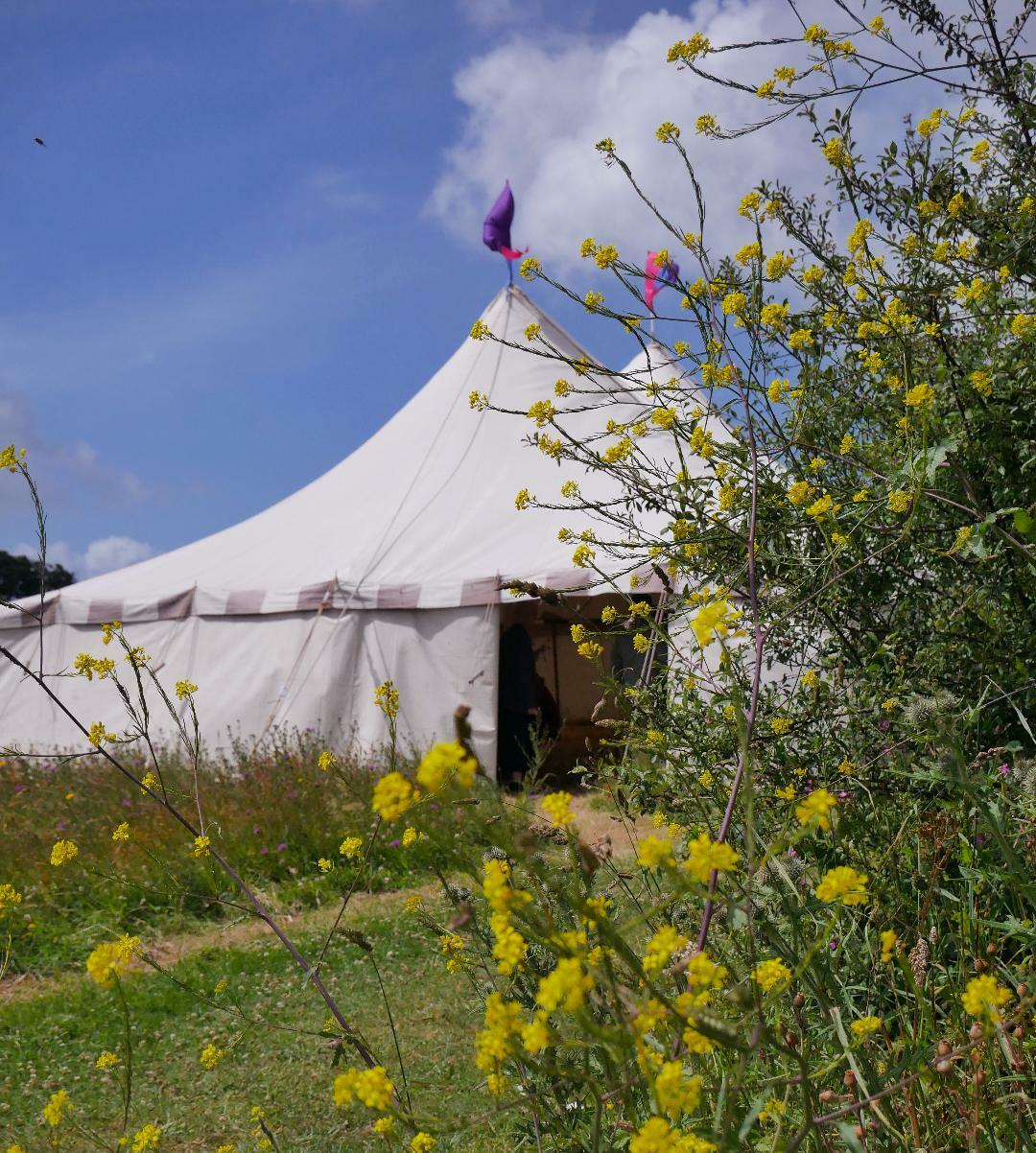 Tent exterior