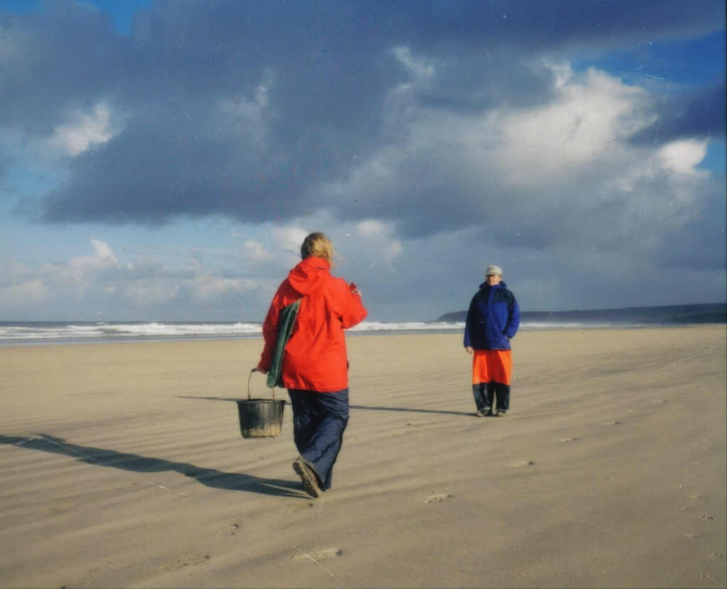 Nick and jane on Perranporth 1024x830