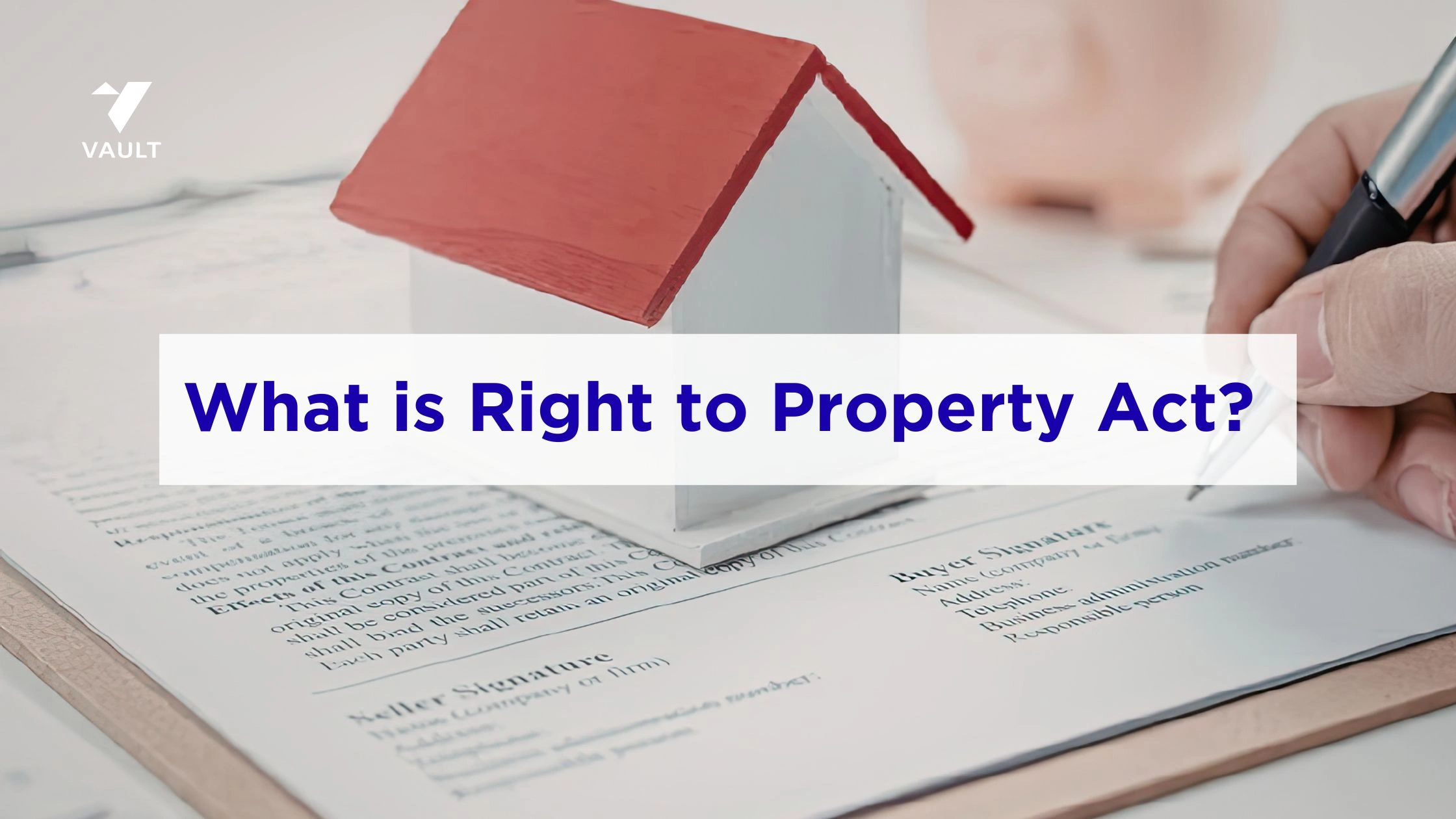 What is Right to Property Act in India? Article 300A & Status