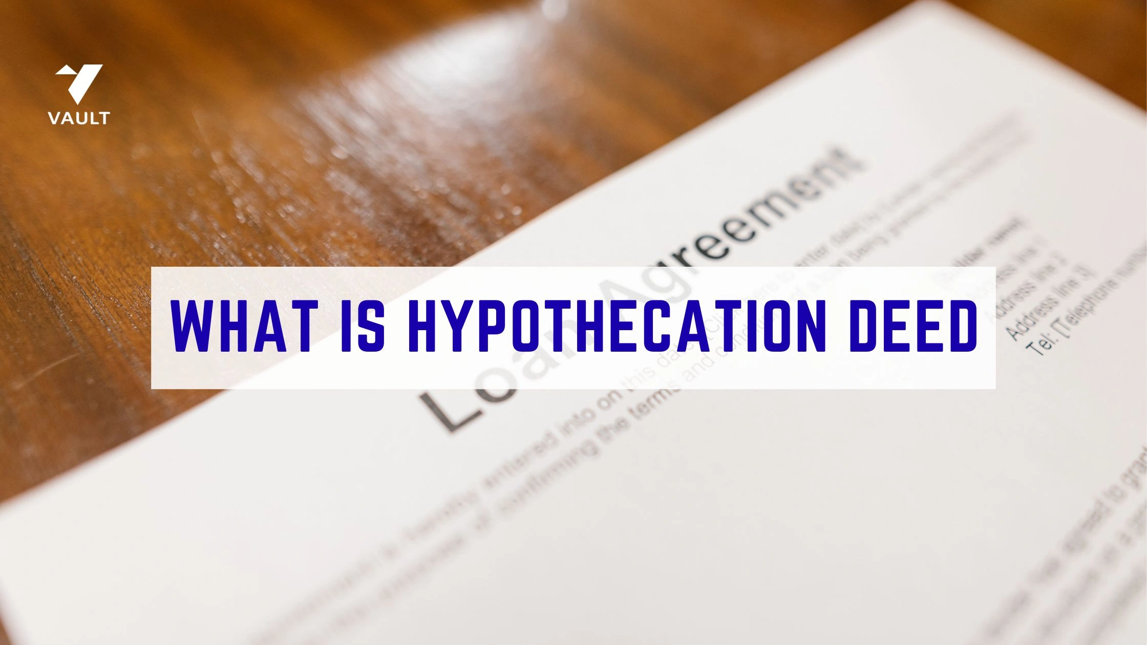 What is Hypothecation Deed: Meaning in English and Kannada (2026 Karnataka Guide)