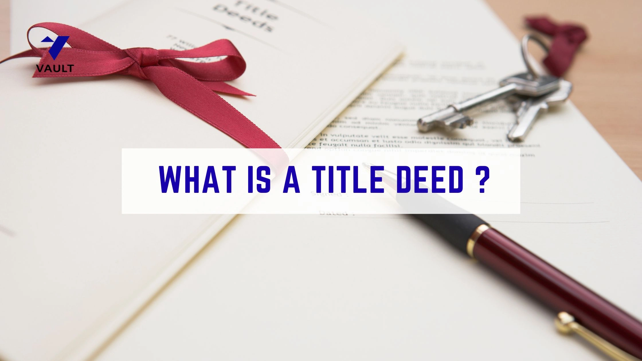 What Is A Title Deed In Bangalore? Complete 2026 Legal Guide