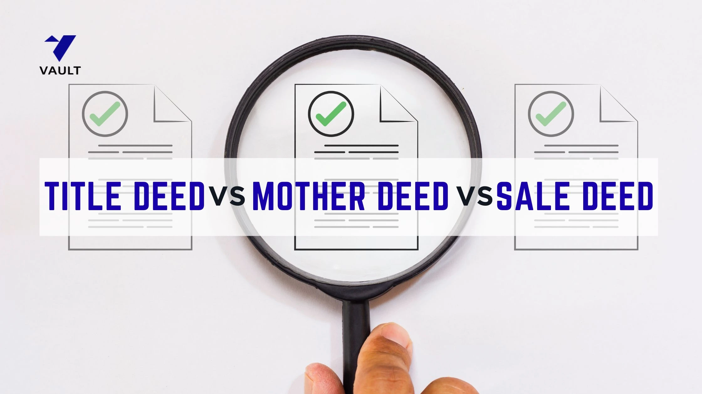 Title Deed VS Mother Deed VS Sale Deed: What is the Difference (2026 Guide)