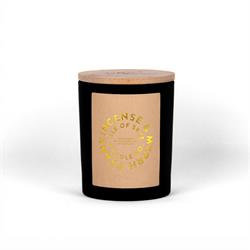 Frankin & Myrrh Black Candle