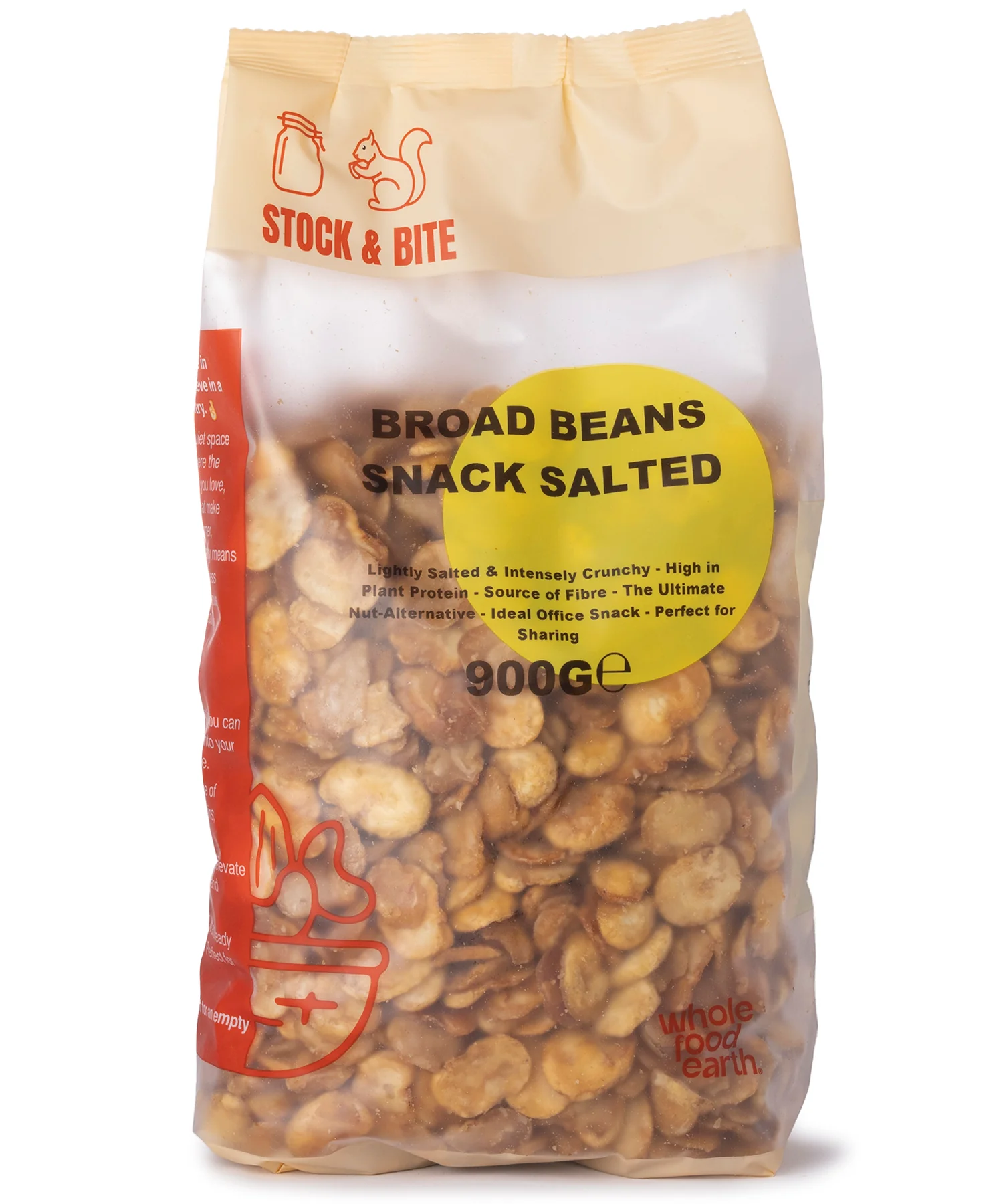 Broad Beans Snack Salted - Stock & Bite