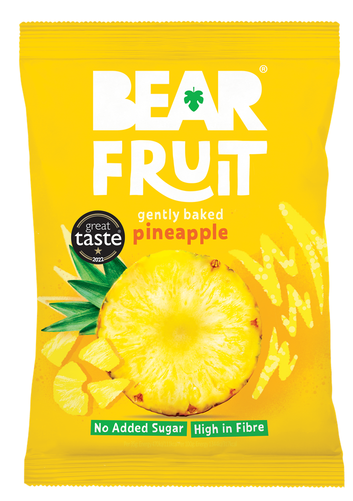 BEAR Fruit Dried Pineapple 35g