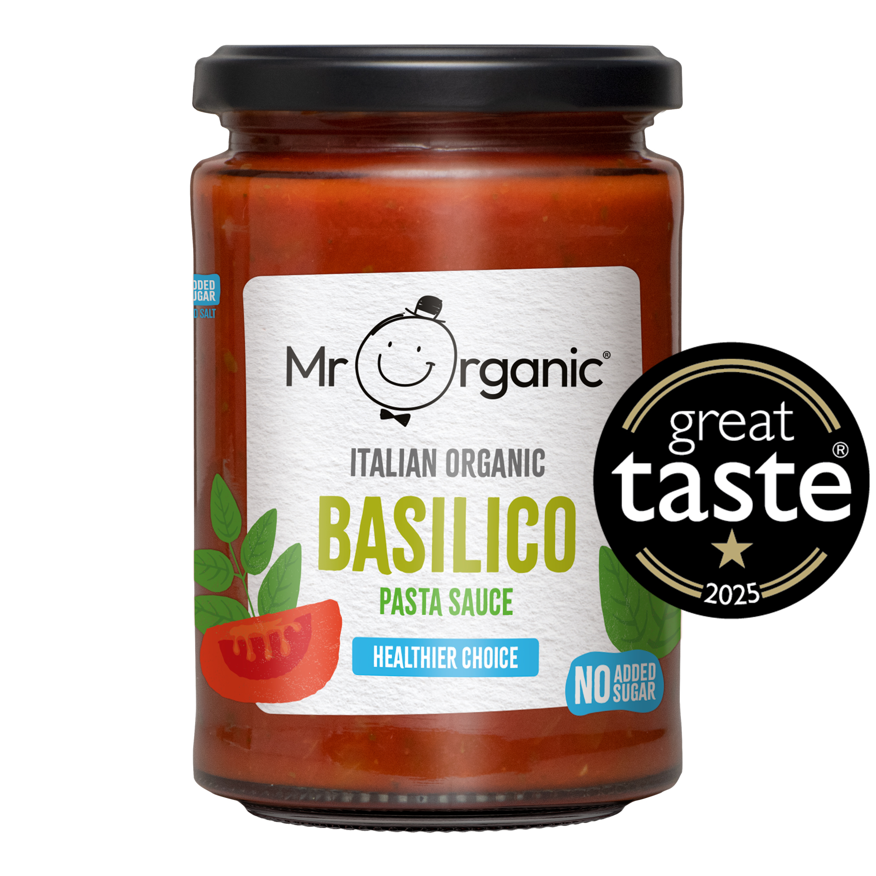Mr Organic Basilico Pasta Sauce 