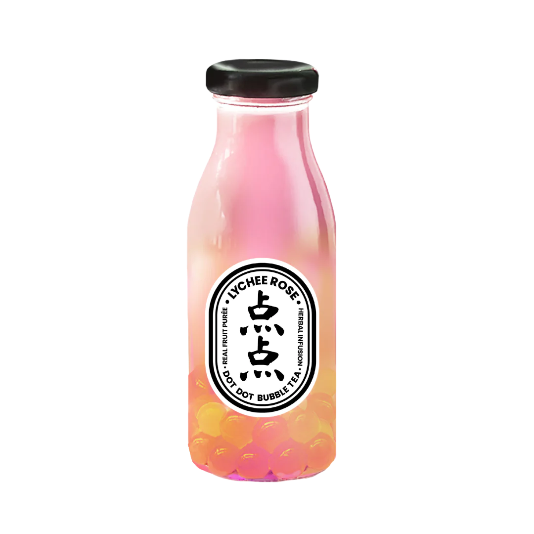 Lychee Rose Bubble Tea