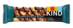 Dark Choc Nuts & Sea Salt Bar