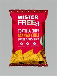 Tortilla Chips with Mango Chil