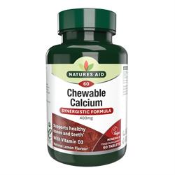 Calcium Chewable Lemon 400mg
