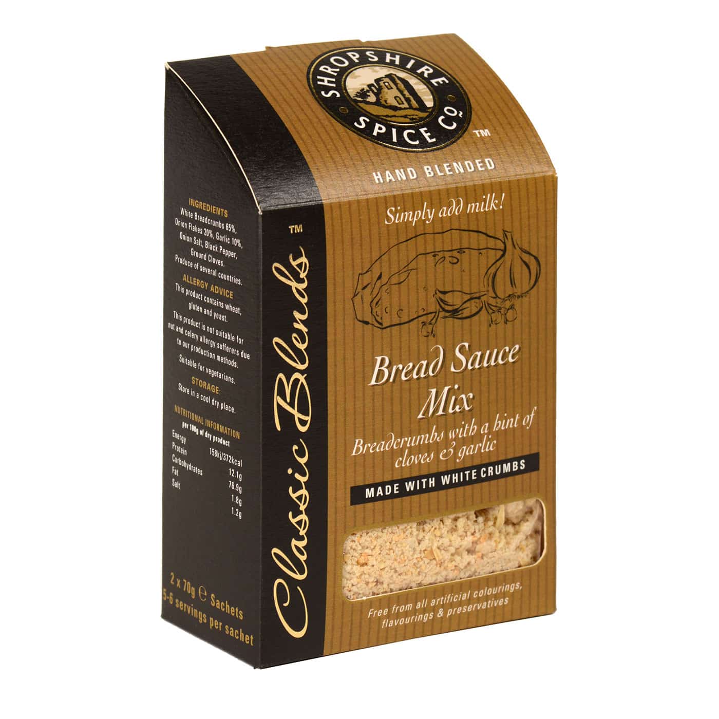 Bread Sauce Mix - Shropshire Spice - 140g