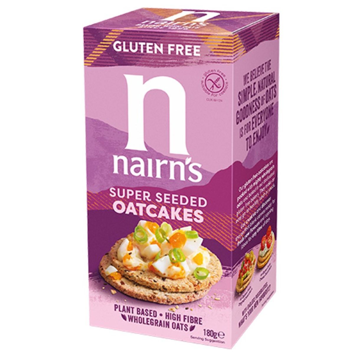 Nairn's Gluten Free Super Seeded Oatcakes