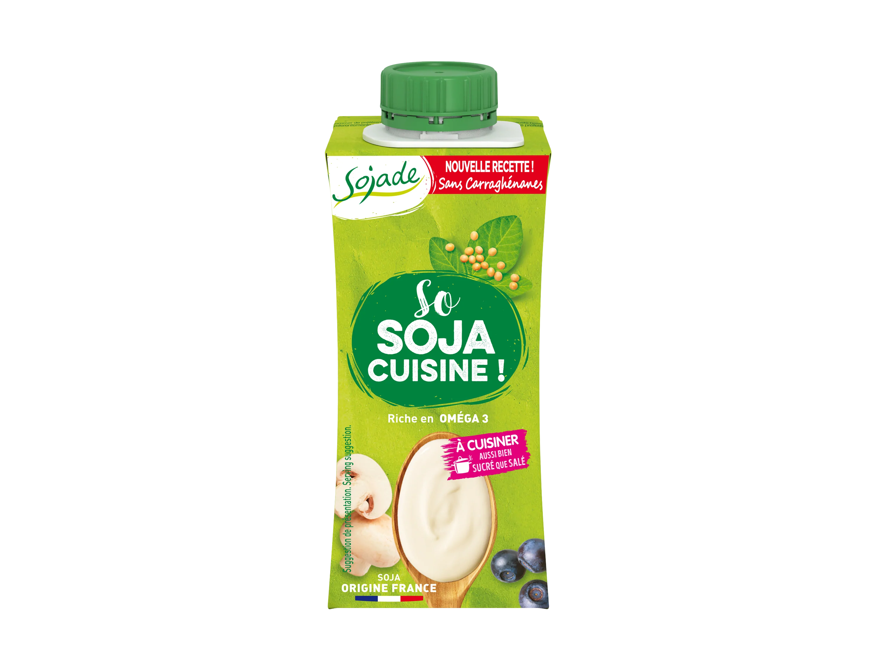 Organic Soya Cuisine Cream Alternative - 200ml - Sojade