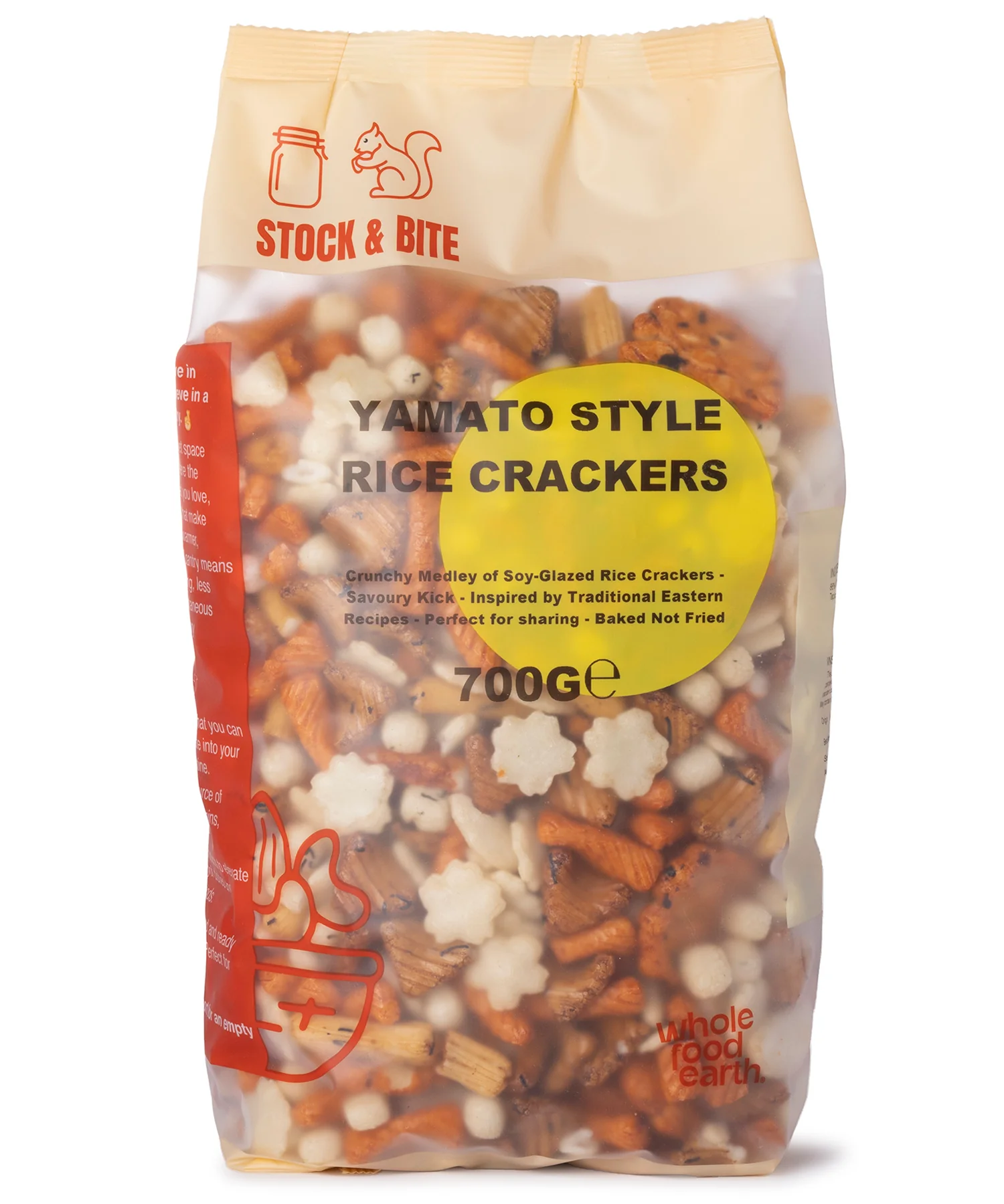 Yamato Style Rice Crackers - Stock & Bite