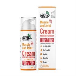CBDfx Heating Cream 1000mg