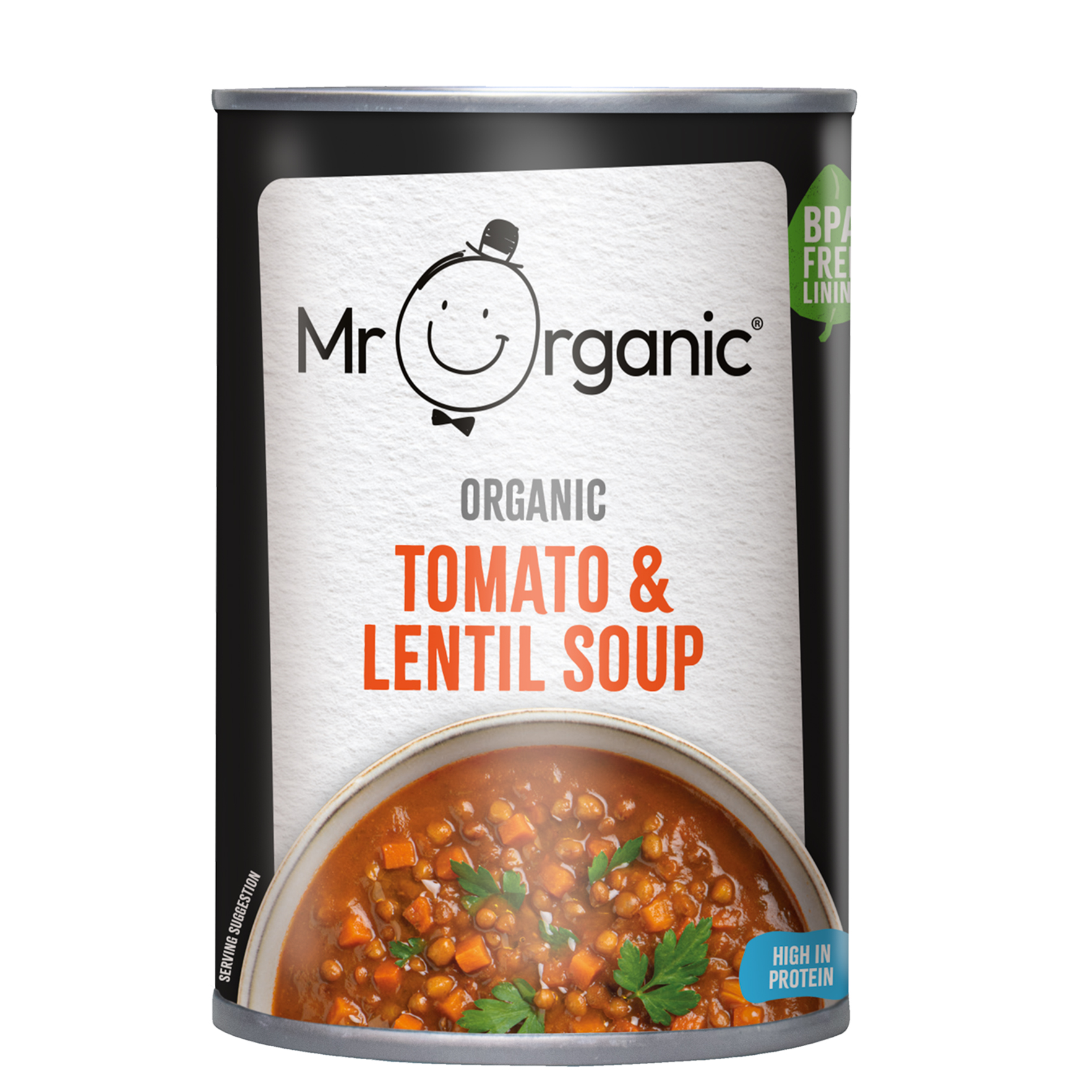 Mr Organic Tomato & Lentil Soup