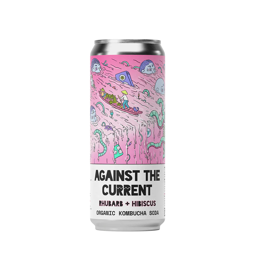 Kombucha Soda Rhubarb - Counter Culture - 330ml