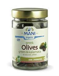 Organic Kalamata&Green Olives
