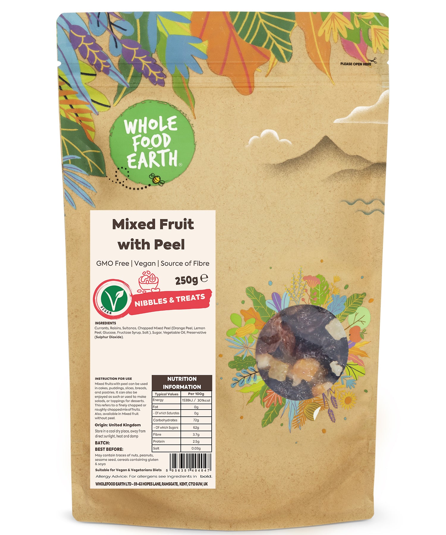 Mixed Fruit with Peel