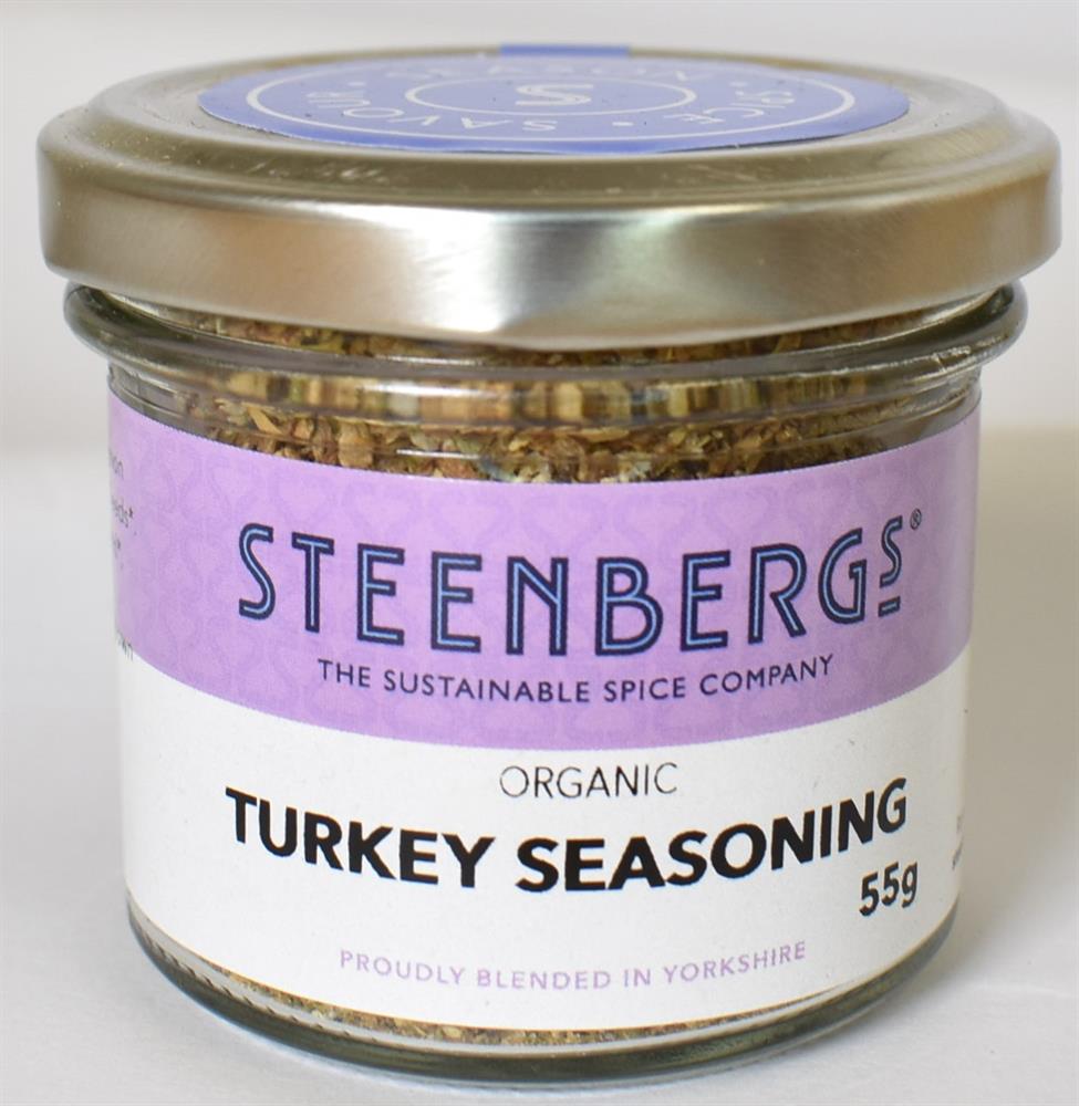 Organic Turkey Seasoning - Steenbergs - 55g