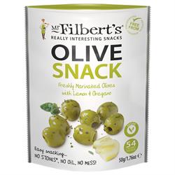 Green Olives Lemon and Oregano