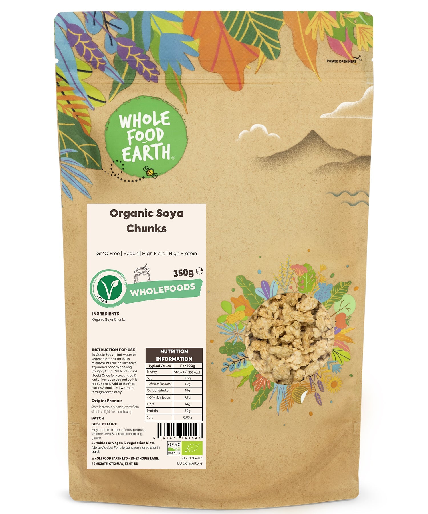 Organic Soya Chunks